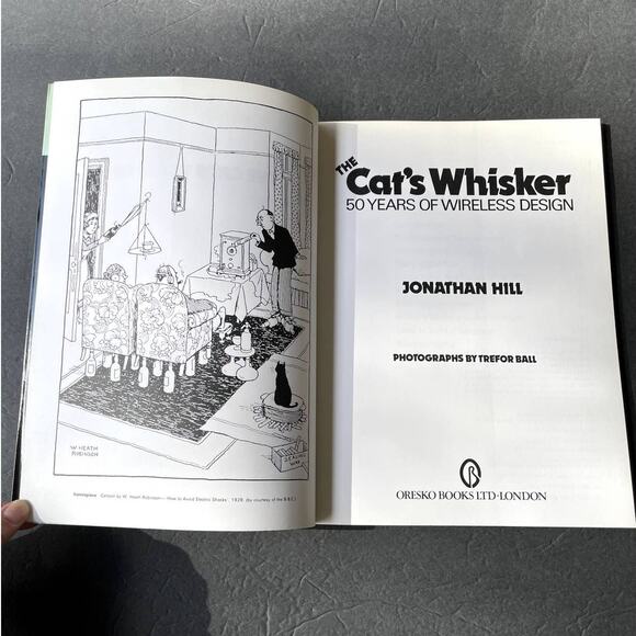 Vintage Paperback The Cat's Whisker Jonathan Hill 1978 - Picture 6 of 7